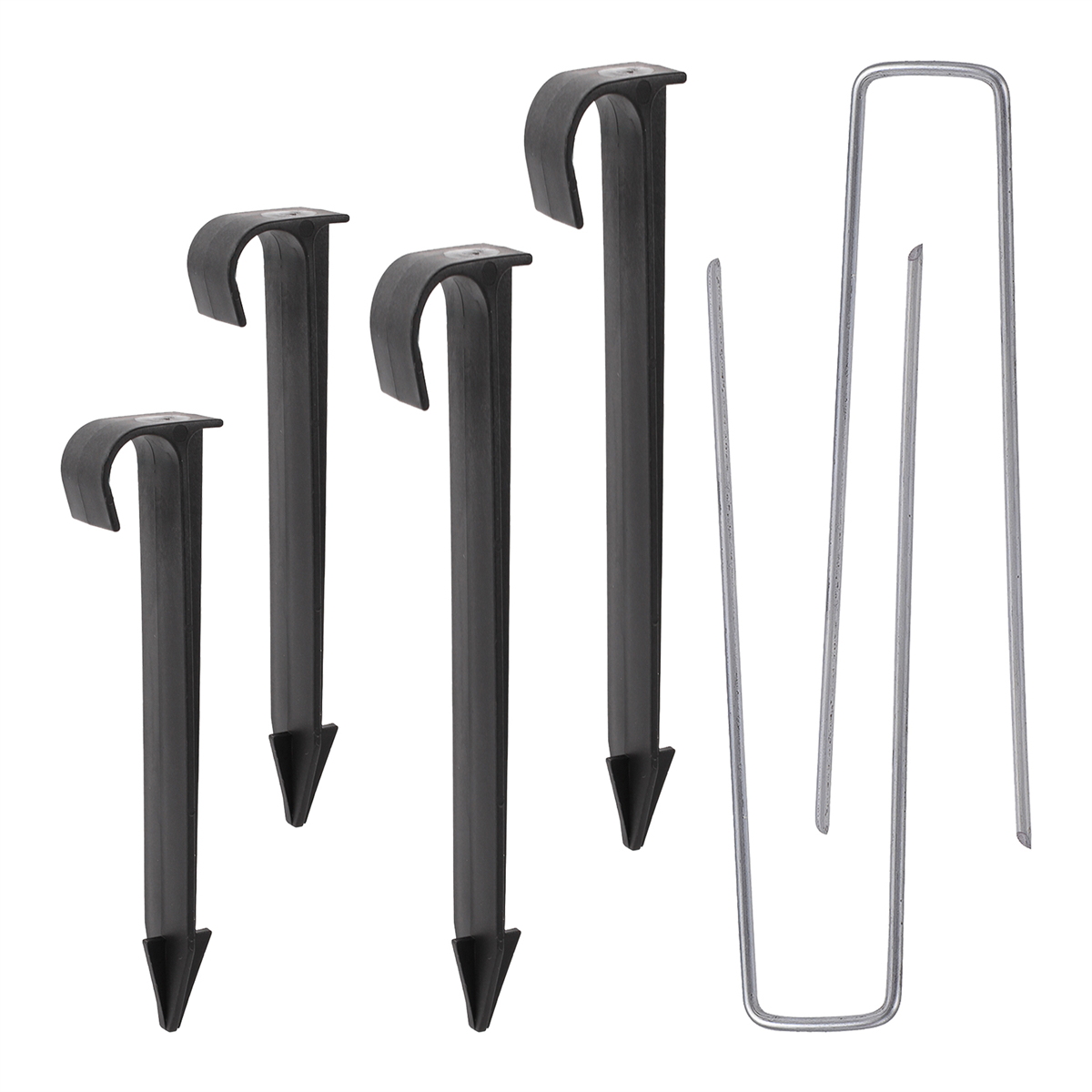 Weed Vaping Accessories - Schlauchhalterung, U-förmiges, wetterfestes Tuch, Bodennagel, DN16/20